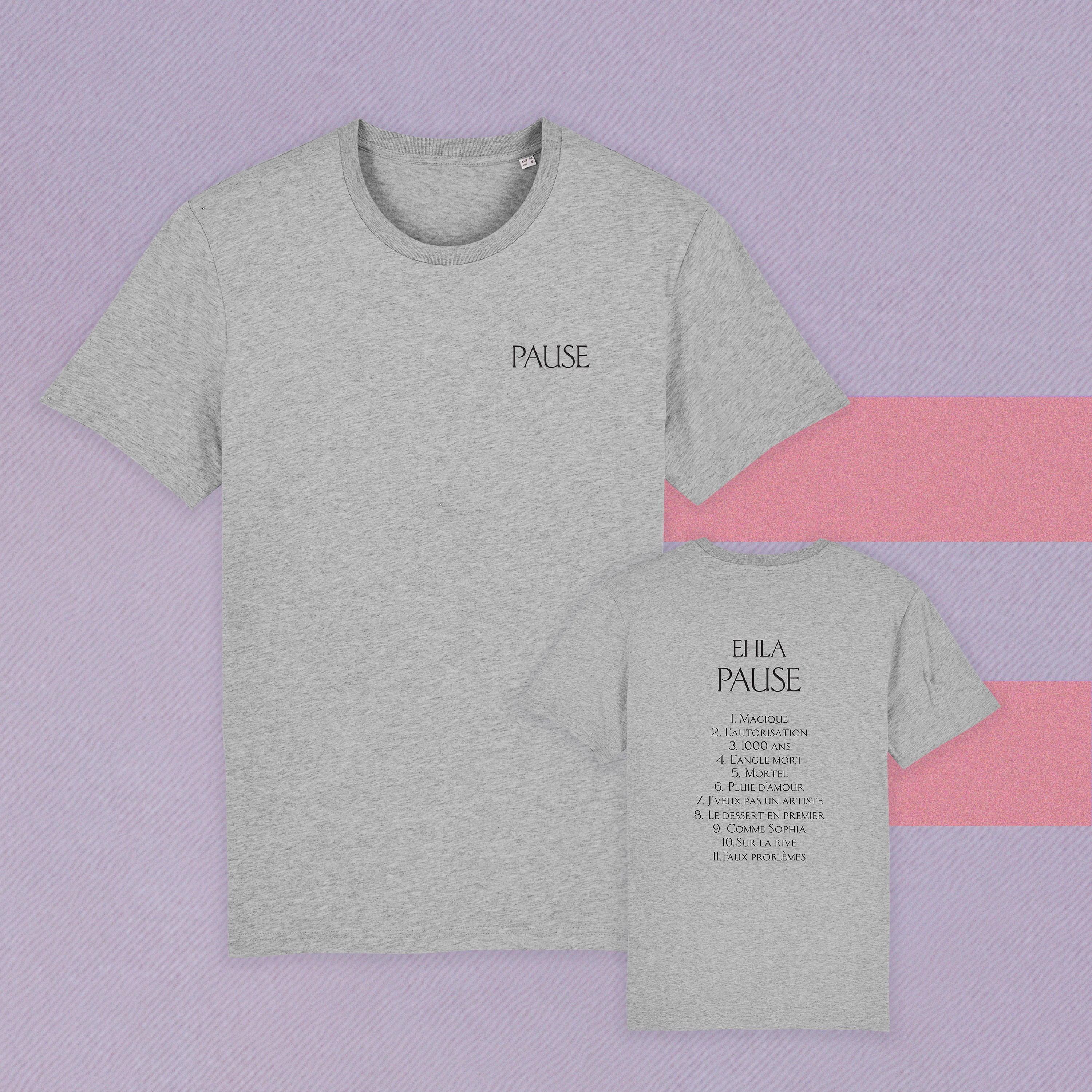 T-shirt « PAUSE »